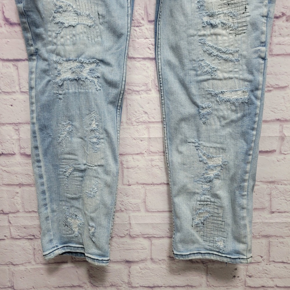 Rockstar Original Skinny Denim Jeans Mens 44 Distressed Y2k Grunge Streetwear‎ - Picture 5 of 10